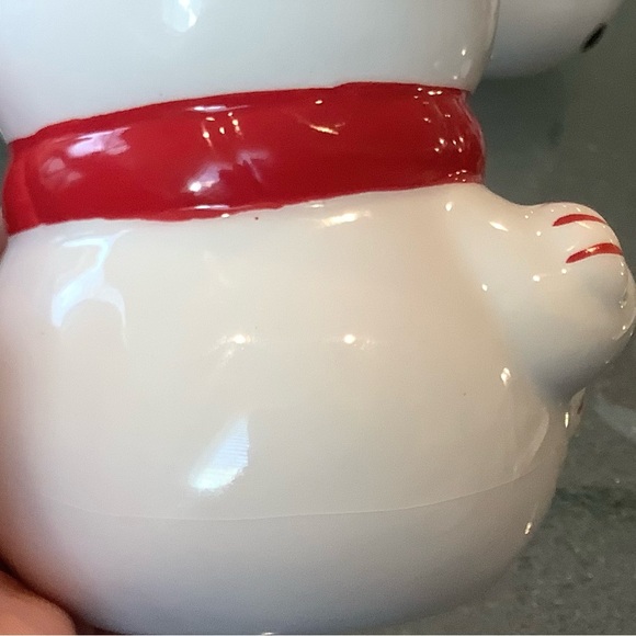 Pottery Barn Snowman Winter Figural Christmas Mugs, Lot of 3 - Picture 4 of 5